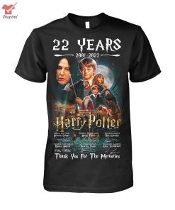 Harry Potter 22 Year 2001 2023 Thank You For The Memories Signature Shirt Hoodie