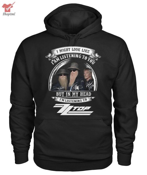 ZZ Top Band I Might Look Like I’m Listening To Shirt Hoodie