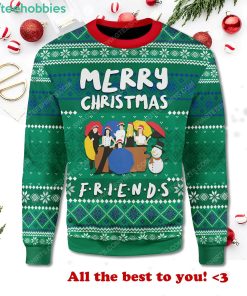 Merry Christmas Friends Tv Show Ugly Christmas Sweater