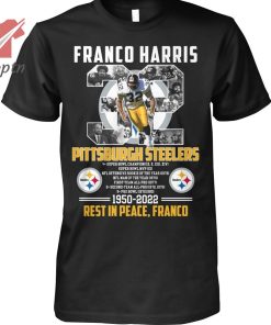 Franco Harris 32 Pittsburgh Steelers Rest In Peace Shirt