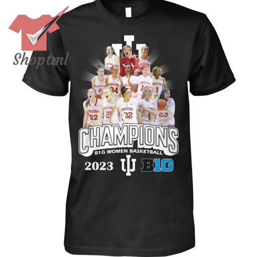 Indiana Hoosiers Big women basketball champions 2023 BIG shirt