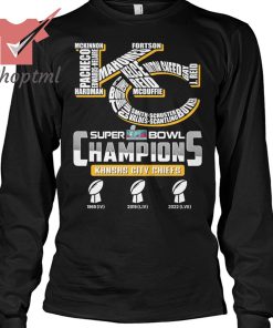 Super Bowl LVII 2022 Kansas City Chiefs Champions Shirt