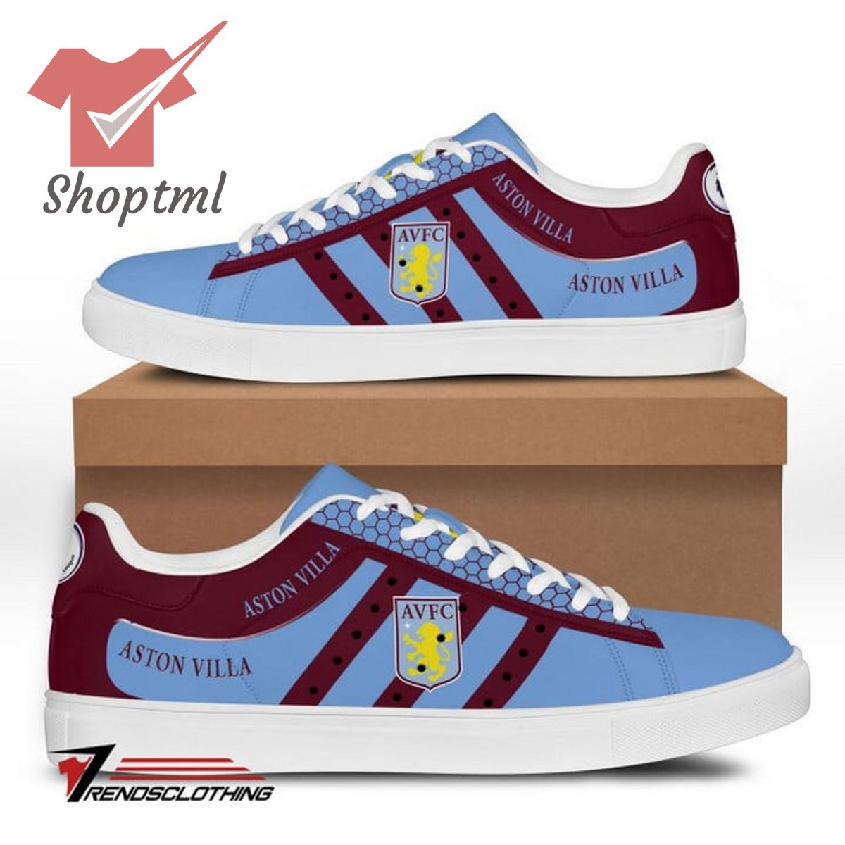 Aston Villa F.C 2023 stan smith skate shoes