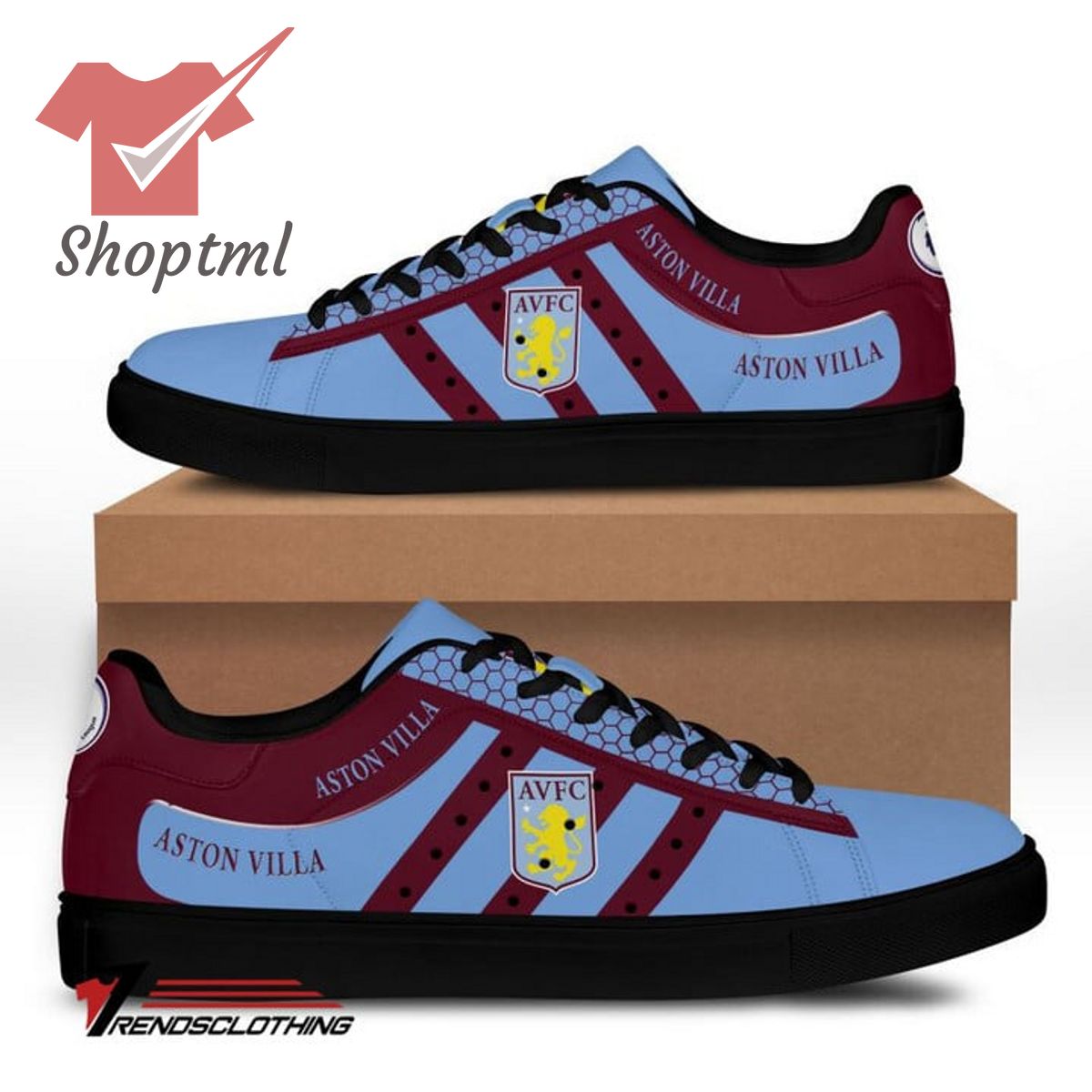 Aston Villa F.C 2023 stan smith skate shoes