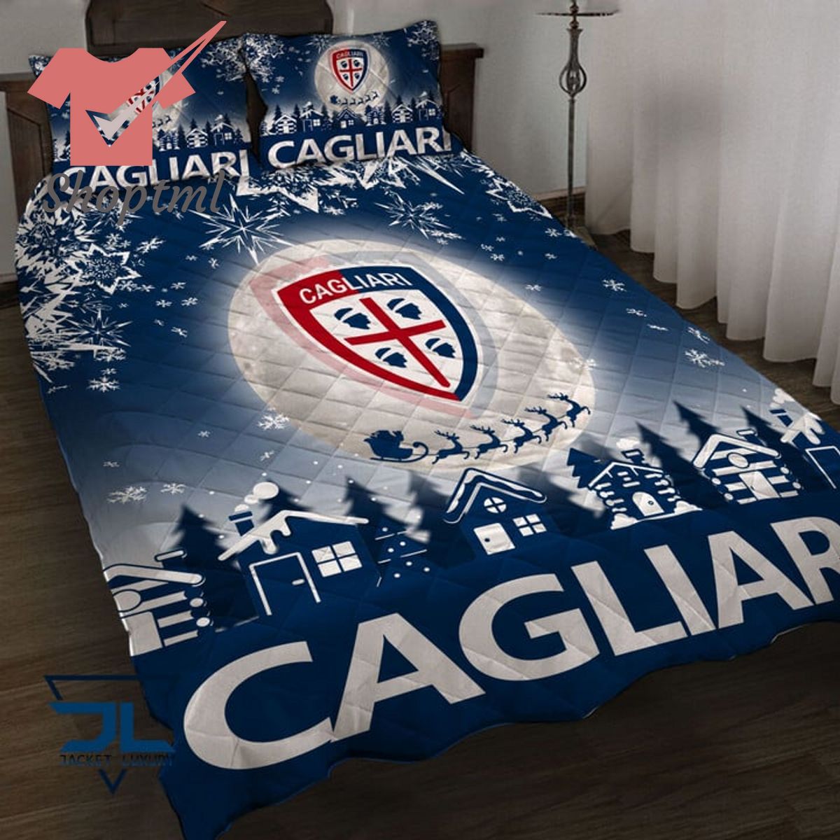 Cagliari Calcio Serie A Quilt Set