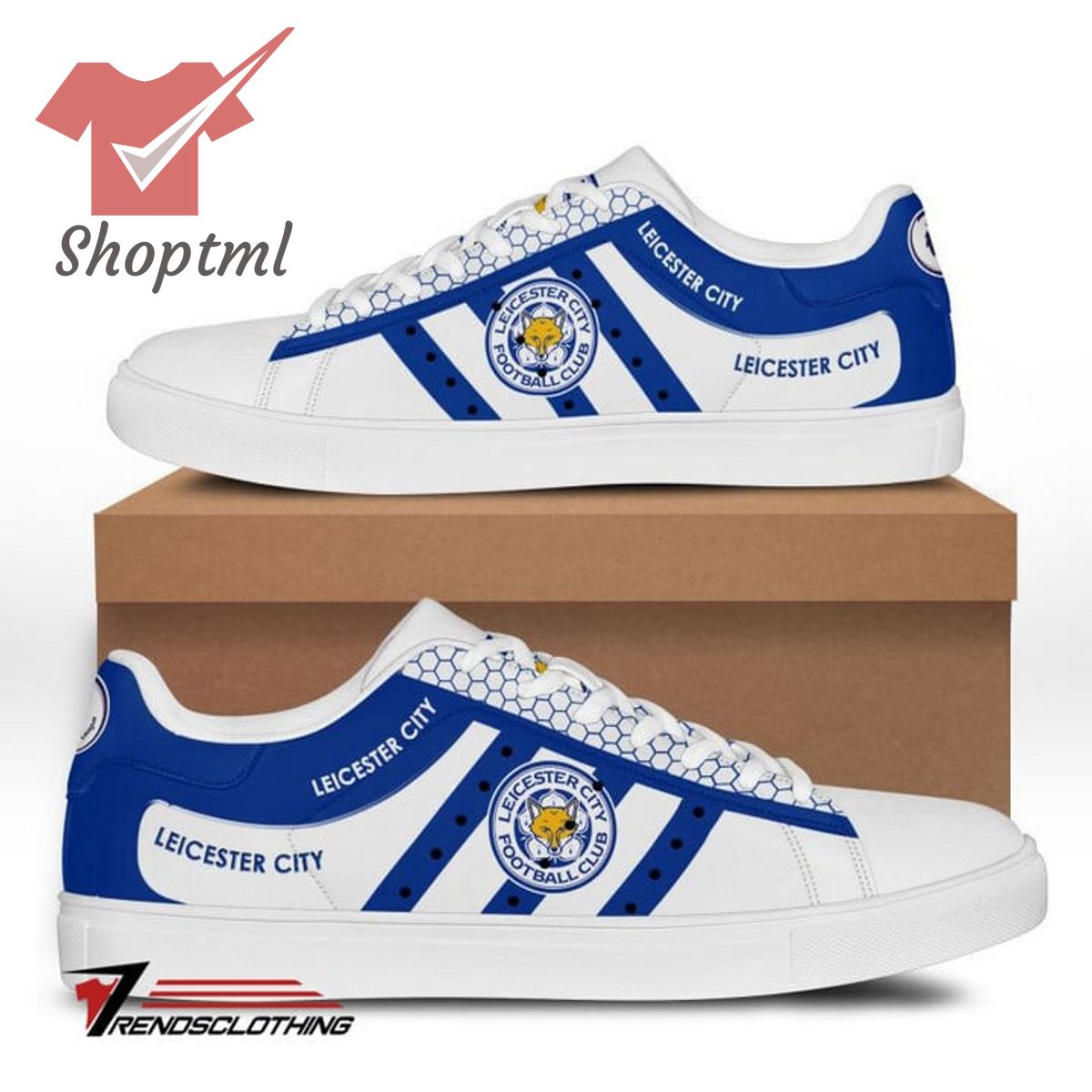 Leicester City F.C 2023 stan smith skate shoes