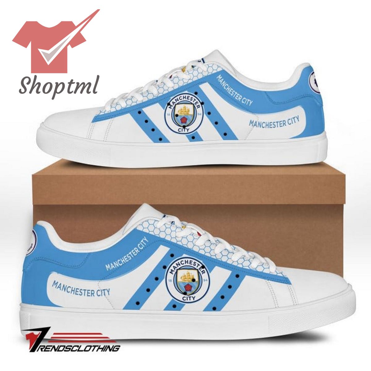Manchester City F.C 2023 stan smith skate shoes