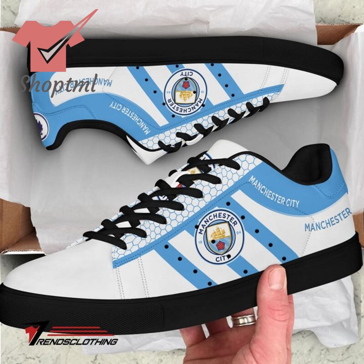 Manchester City F.C 2023 stan smith skate shoes