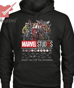 Marvel Studio Thank You For The Memories Signature Shirt