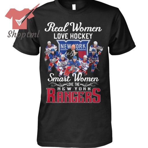 New York Rangers Real Women Love Hockey Shirt