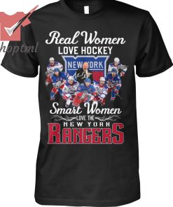 New York Rangers Real Women Love Hockey Signature Shirt