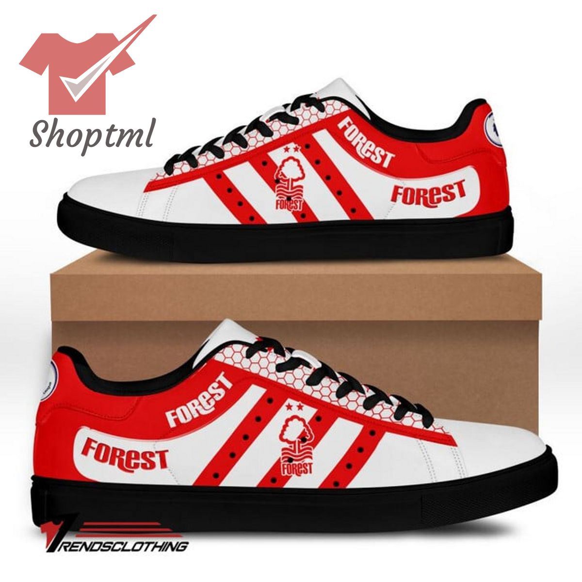 Nottingham Forest F.C 2023 stan smith skate shoes
