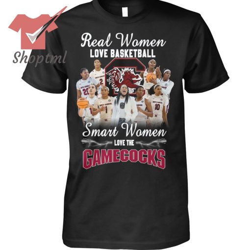 Real Woman Love Baseketball Gamecocks Shirt