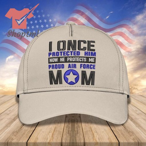 US Armed Force Proud Air Force Mom Embroidered Cap