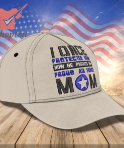 US Armed Force Proud Air Force Mom Embroidered Cap