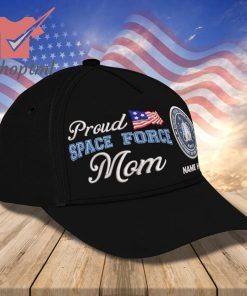US Armed Force Proud Space Force Mom Custom Embroidered Cap