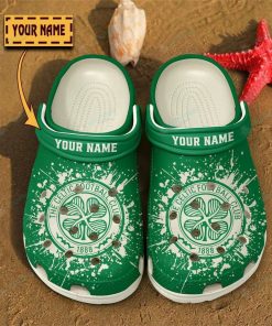 Celtic F.C Custom Name Classic Crocs