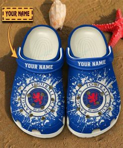 Rangers F.C Custom Name Classic Crocs