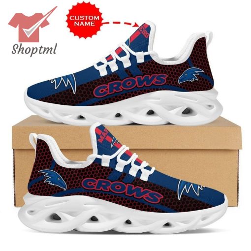 Adelaide Crows AFL Custom name Max Soul Shoes