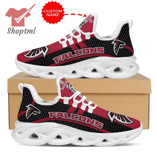 Atlanta Falcons NFL Custom name Max Soul Shoes