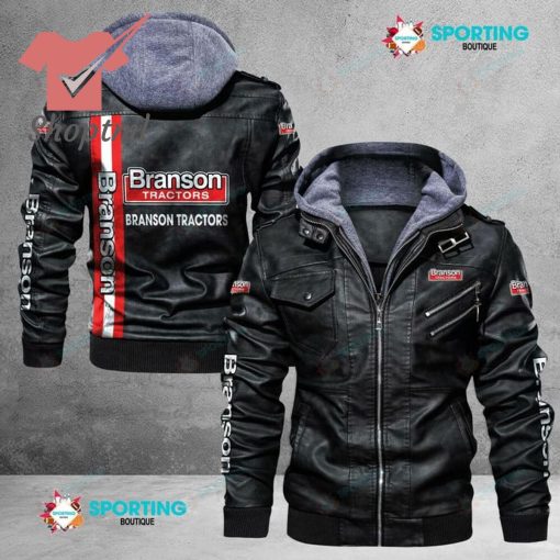 Branson Tractors leather jacket