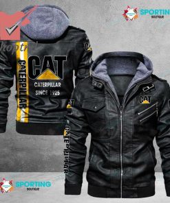 Caterpillar leather jacket