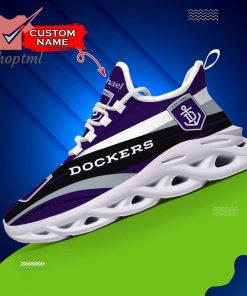 Fremantle Dockers AFL Custom name Max Soul Shoes