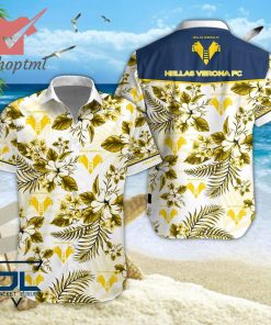 Hellas Verona FC Hawaiian Shirt And Short