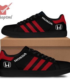 Honda Black Red stan smith shoes