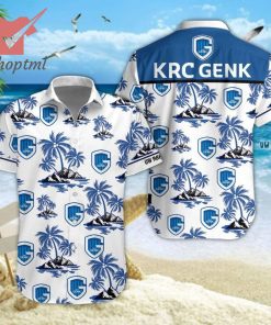 K.R.C. Genk Personalized Hawaiian Shirt And Short