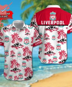 Liverpool F.C EPL Custom Name Hawaiian Shirt And Short