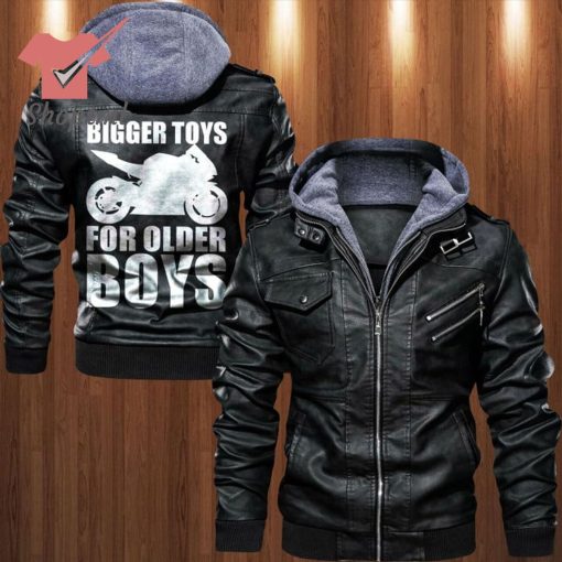 Motorcycle Bigger Toys For Older Boys Leather Jacket