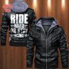 Motorcycle Ride It Like You Stole It Leather Jacket