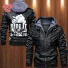 Motorcycle Sometimes It Takes Think Staight Leather Jacket