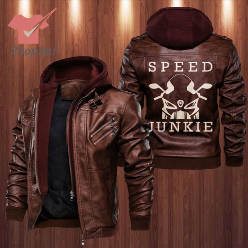 Motorcycle Speed Junkie Leather Jacket