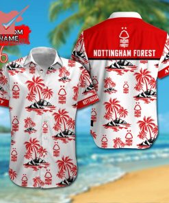 Nottingham Forest F.C EPL Custom Name Hawaiian Shirt And Short