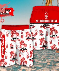 Nottingham Forest F.C EPL Custom Name Hawaiian Shirt And Short