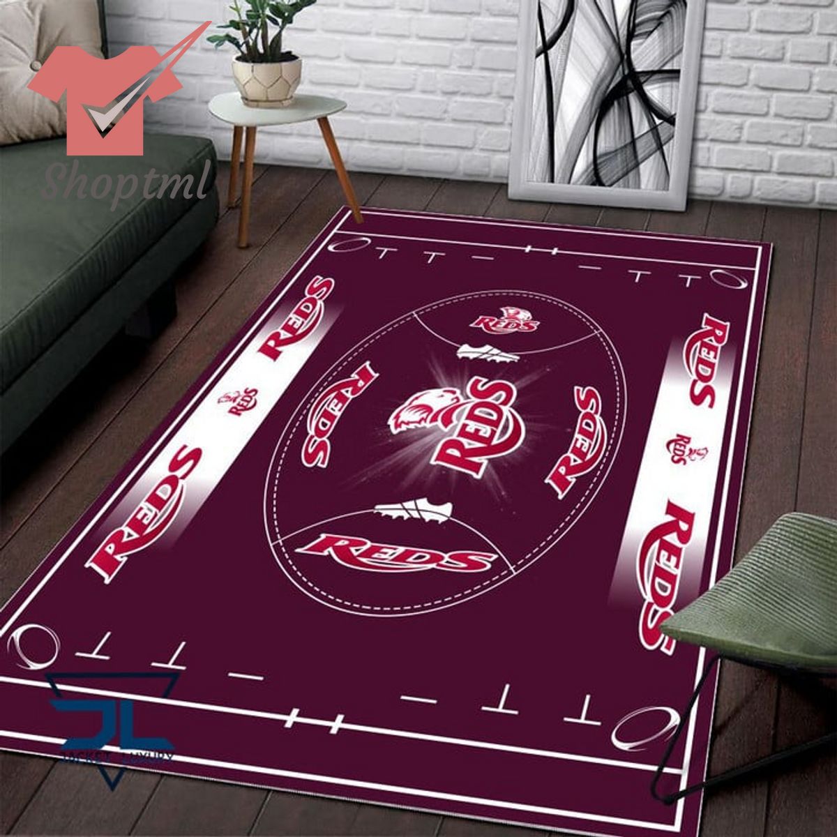 Queensland Reds Rug Carpet