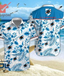 U.C. Sampdoria Hawaiian Shirt And Short