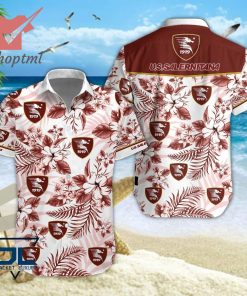 ACF Fiorentina Hawaiian Shirt And Short