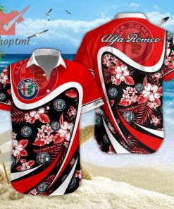 Alfa Romeo 2023 hawaiian shirt