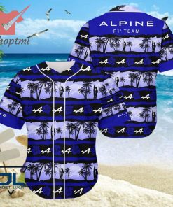 Alpine F1 team baseball shirt