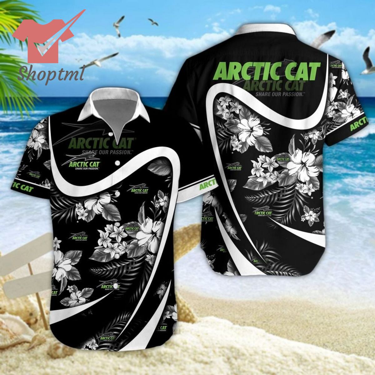 Arctic Cat 2023 hawaiian shirt