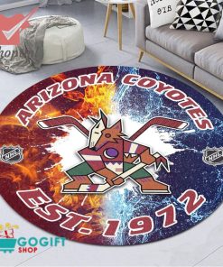 Tampa Bay Lightning NHL round rug