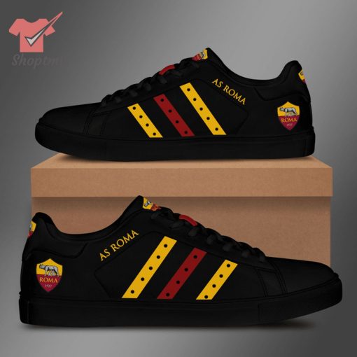 AS Roma Black Stan Smith Shoes Ver 2