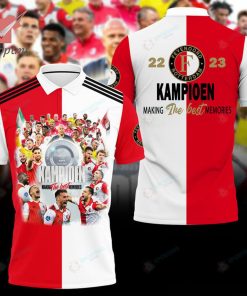 Feyenoord Rotterdam Kampioen 2023 3d hoodie