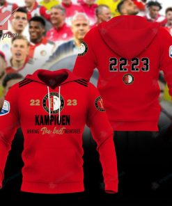 Feyenoord Rotterdam Kampioen making the best memories 3d hoodie
