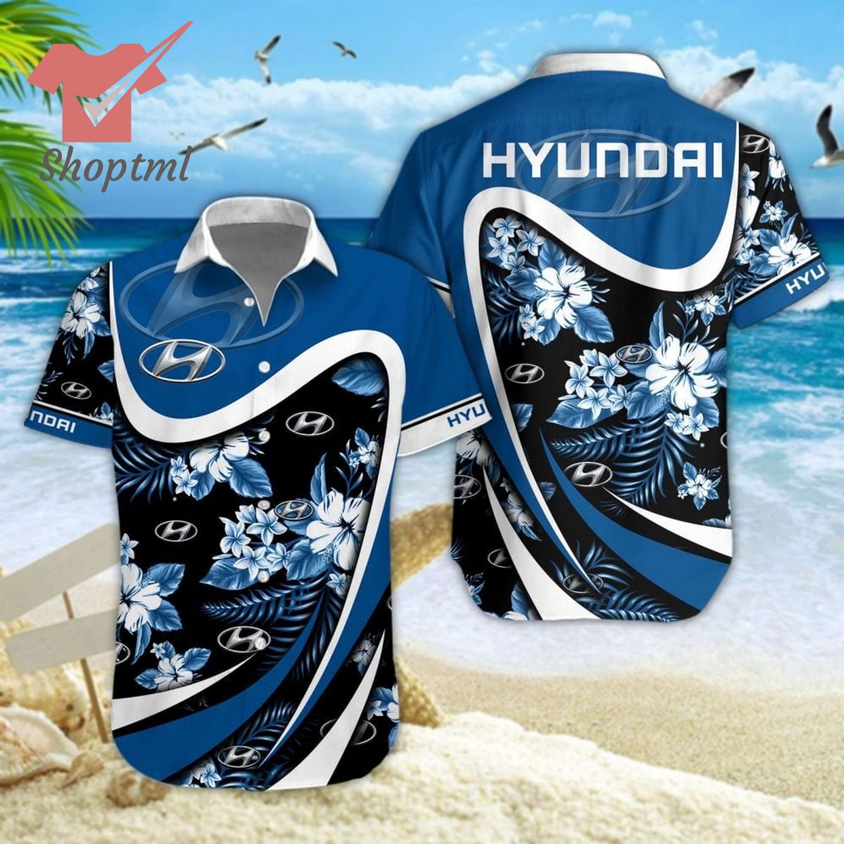 Hyundai 2023 hawaiian shirt