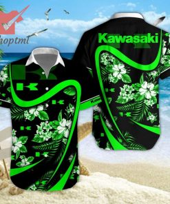 Kawasaki 2023 hawaiian shirt