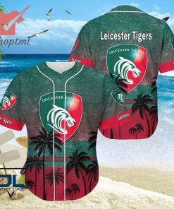Leicester Tigers rugby baseball shirt